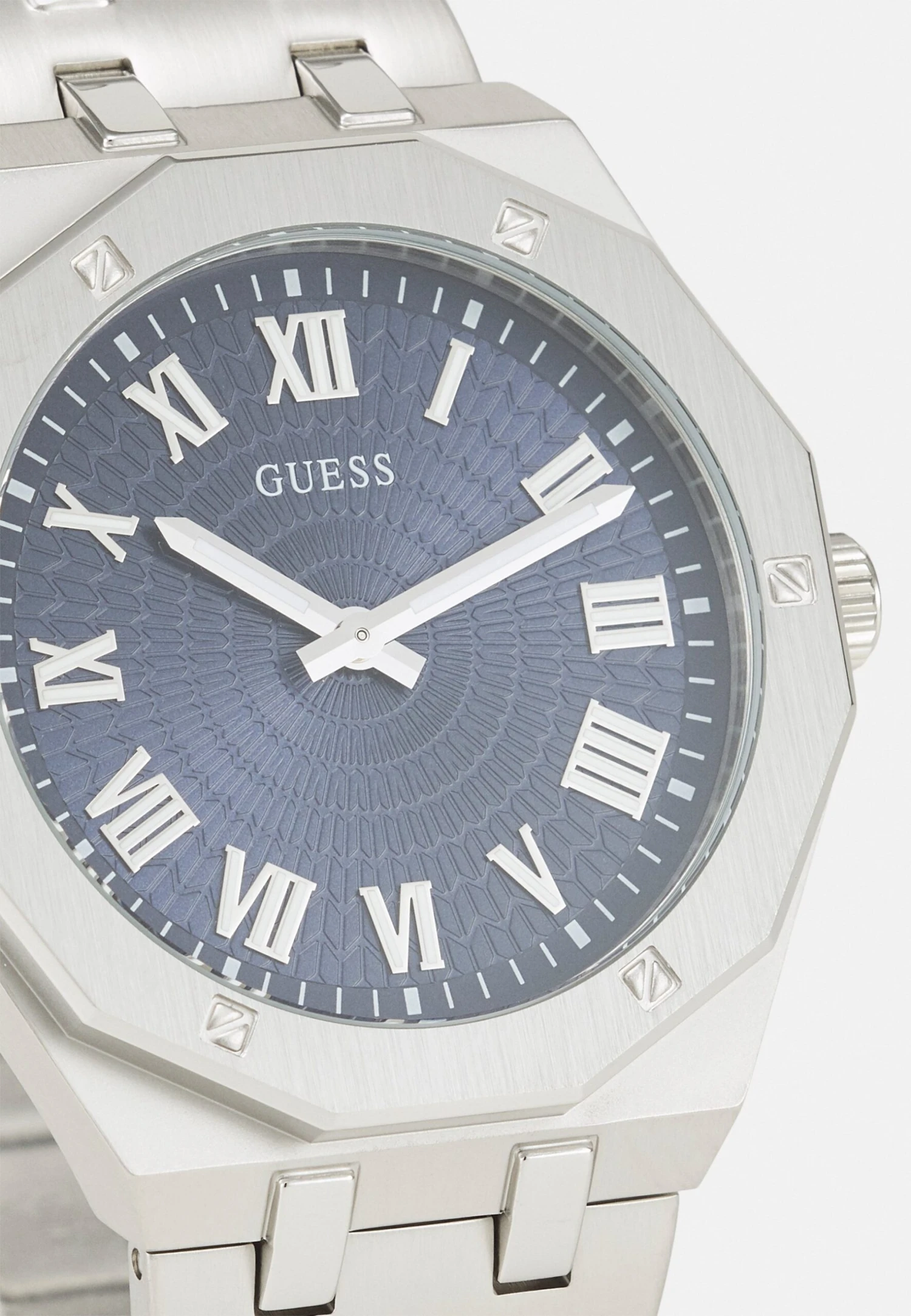 Guess ASSET - Watch - Blue Sunray/silver-coloured 8 Guess ASSET - Watch - Blue Sunray/silver-coloured - Image 6