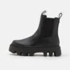 Buffalo Flora Chelsea Men - Classic Ankle Boots - Black -Stock X fd045aacb98e44488dd6a4f2ab7c7c4d
