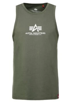 Alpha Industries Top - Dark Olive -Stock X fd49e1682fe24d4885adcc2c555700a8