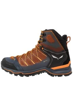 SALEWA Mtn Trainer Lite Mid Gtx - Hiking Shoes - Black Out/Carrot