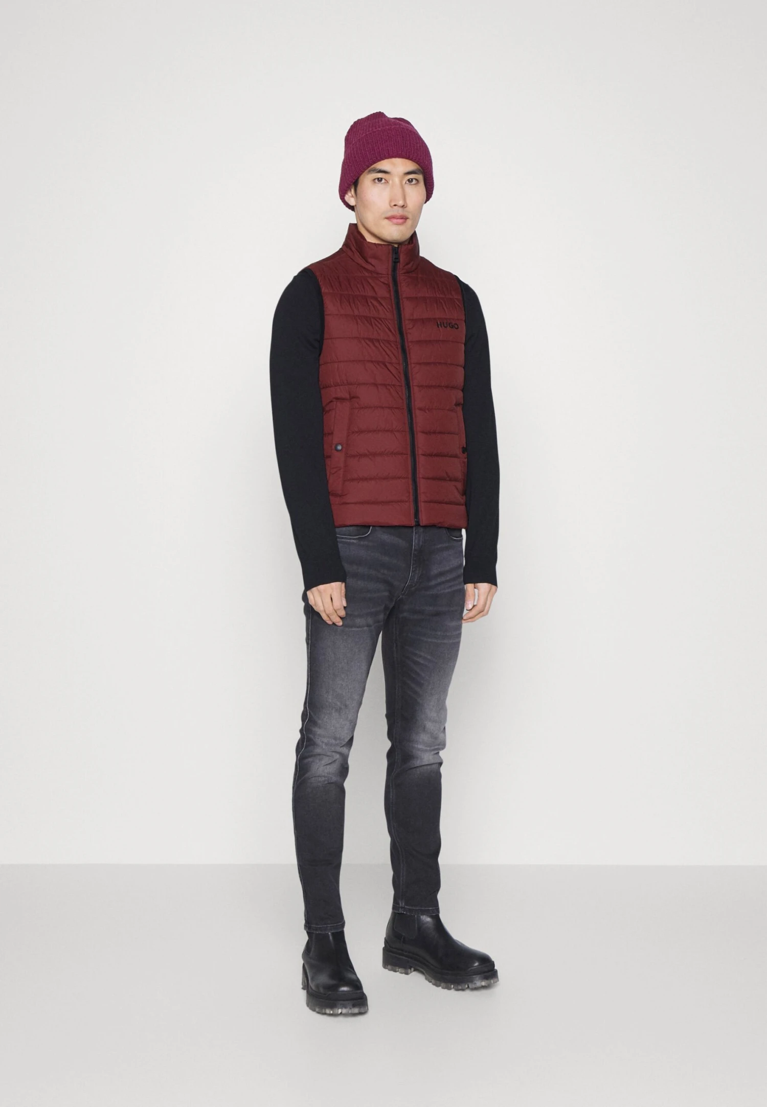 Hugo Bentino - Waistcoat - Dark Brown 4 Hugo Bentino - Waistcoat - Dark Brown - Image 2