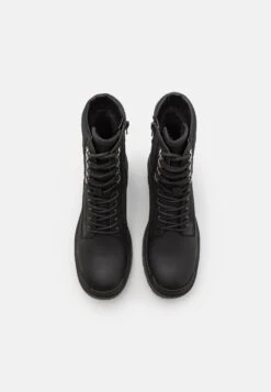 Call It Spring Vegan Draper - Lace-Up Ankle Boots - Black -Stock X fecabd1dad624ff1b8bf6f5db5a06c79