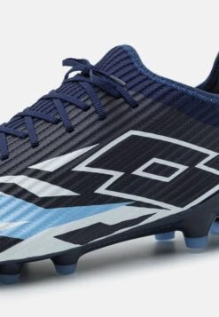 Lotto Solista 200 Vi Fg - Moulded Stud Football Boots - Blue/White -Stock X fee786afbba5466dbdc94556bfb0cb7c