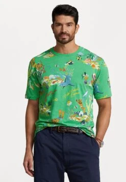 Polo Bear Jersey T-Shirt - Print T-Shirt - Multi-Coloured