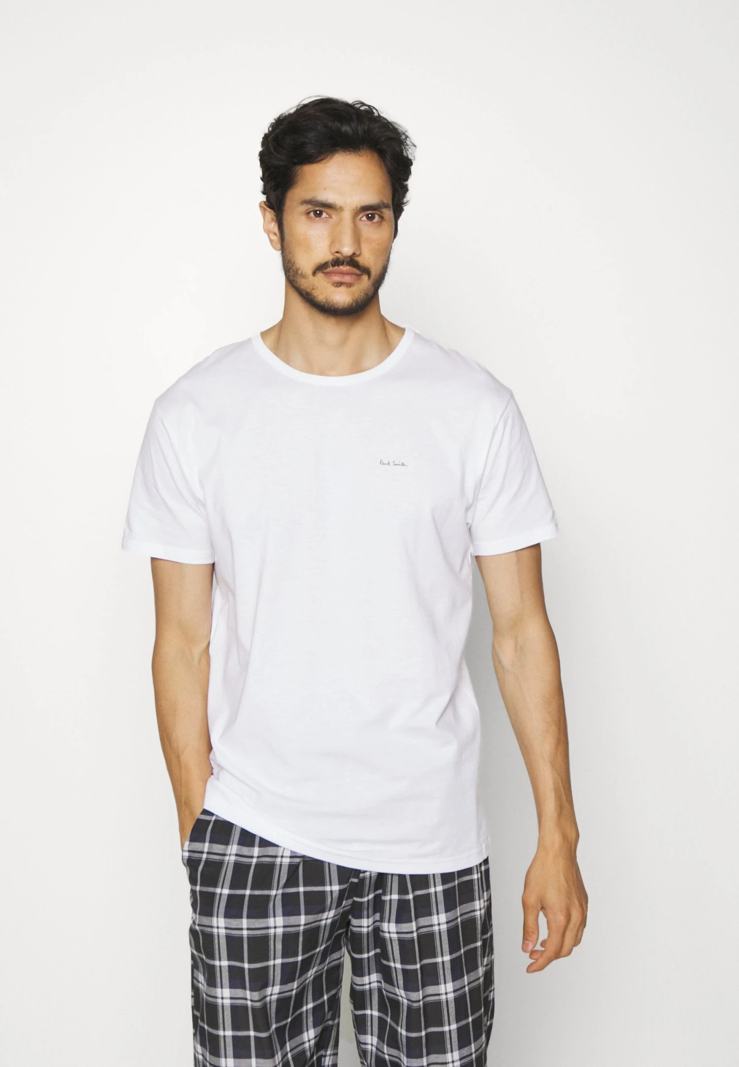 PAUL SMITH 3 Pack - Undershirt - White/Black/Mottled Grey 4 PAUL SMITH 3 Pack - Undershirt - White/Black/Mottled Grey - Image 2