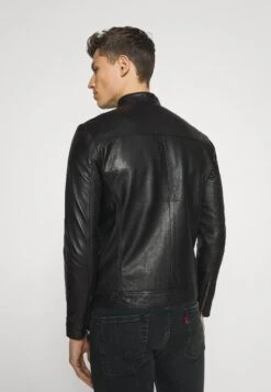Selected Homme Slhiconic Classic - Leather Jacket - Black -Stock X ff89240377984c128ce06385253acd88