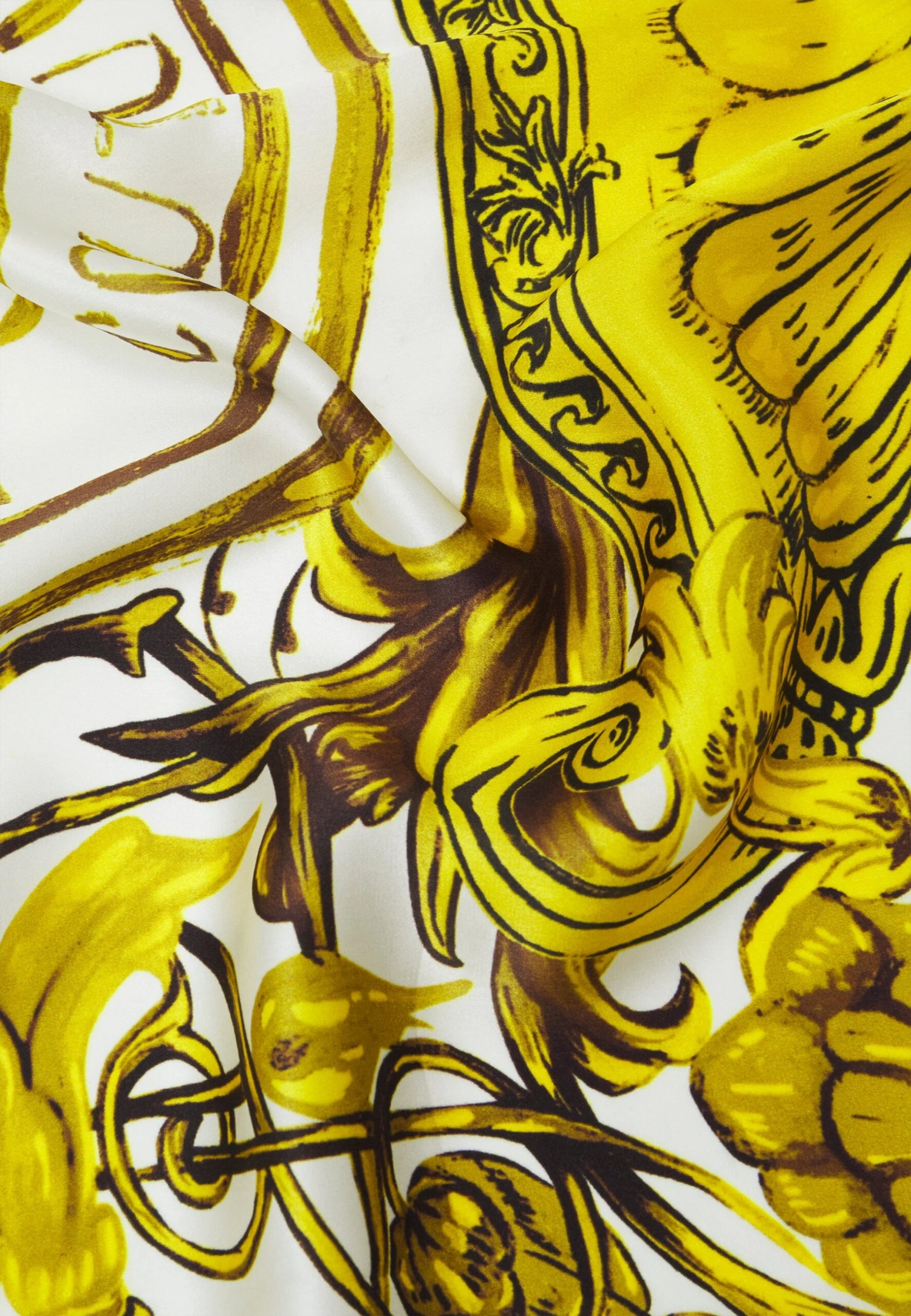 Foulard - White/Gold 4 Foulard - White/Gold - Image 2