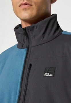 Jack Wolfskin SUMETRO FZ M - Fleece Jacket - Aluminium Blue -Stock X ffb7fcf33a6d43688671657fb272f2a4