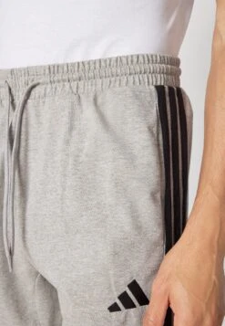 Adidas Sportswear ESSENTIAL THREE STRIPES SINGLE - Tracksuit Bottoms - Medium Grey Heather/black 14 Adidas Sportswear ESSENTIAL THREE STRIPES SINGLE - Tracksuit Bottoms - Medium Grey Heather/black -Stock X ffc8e4265e1449498f09543550bc97b0