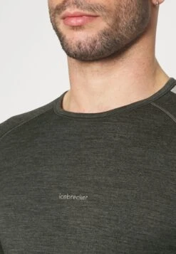Icebreaker Men 200 Zoneknit™ - Undershirt - Jet Heather/Black/Metro Heather -Stock X fff50c54a6f446c997c0ca4aac705b5d